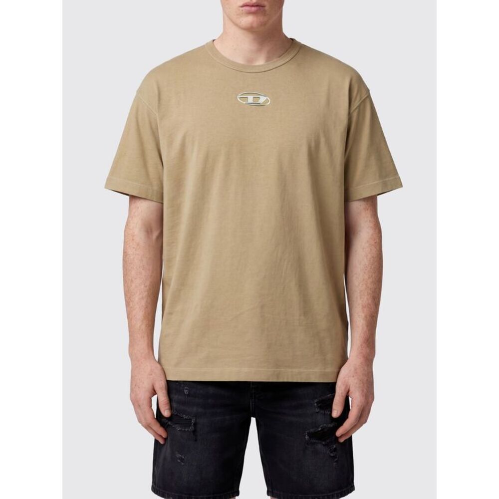 Diesel Men T-Norm-Iod Cotton T-Shirt Diesel
